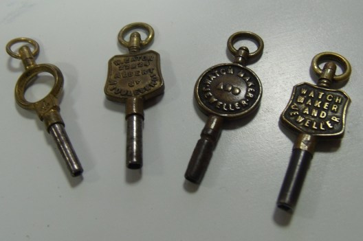 Pocket watch keys