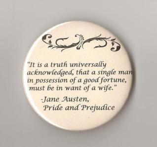 It is a truth universally acknowledged badge